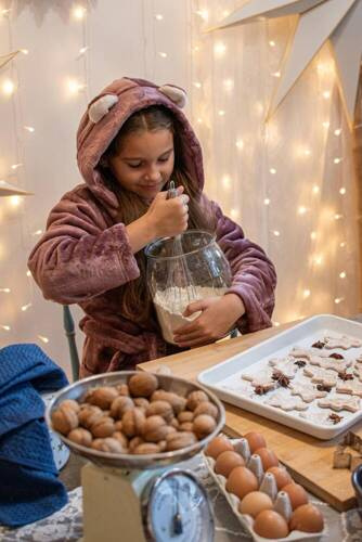 730 Accappatoio per bambini Serena Forex - Berry