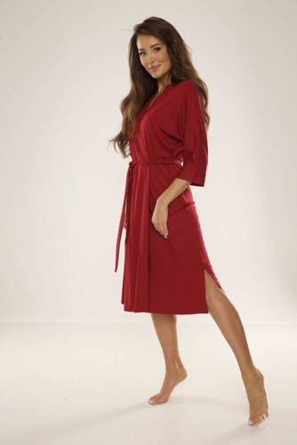 942 Visa Vestaglia lunga De Lafense - marrone