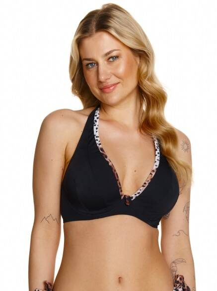Irbis Reggiseno da bagno bralet Lupoline nero