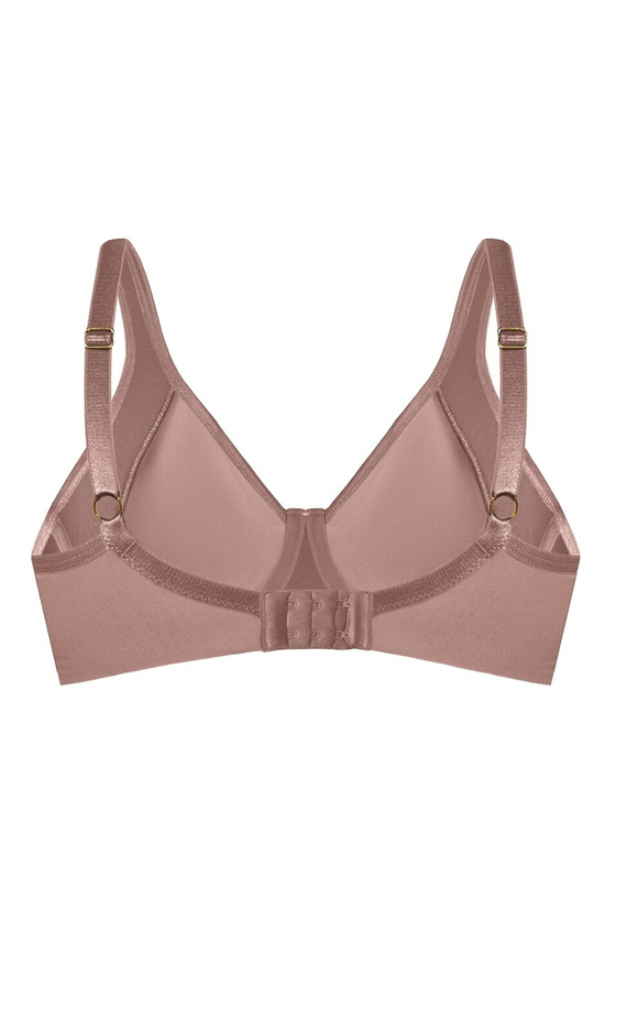 Mefemi by Nipplex Maja Mokka Reggiseno Soft Liscio con Ferretto