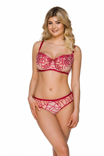2202 Reggiseno morbido Lupoline-rosso