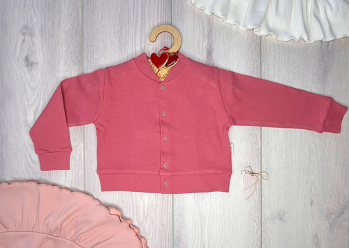 Bomber BS004 Mamatti 97% cotone, bottoni a pressione