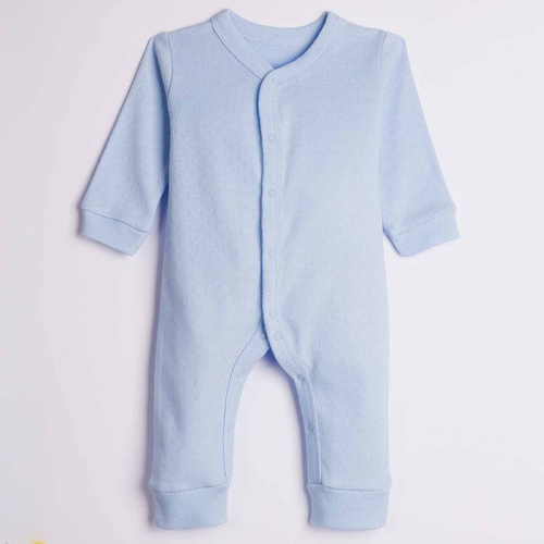 224058 Nicol Pagliaccetto neonato azzurro 100% cotone traforato