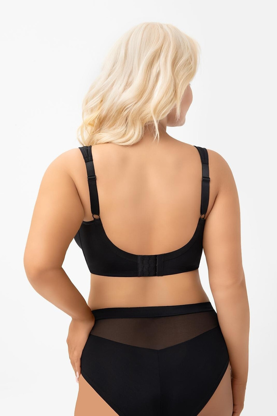 Reggiseno soft senza ferretto G017 Roma Gorsenia nero comodo sostegno