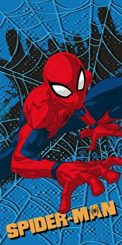 Telo mare Spider-Man blu Per la spiaggia, la piscina Jerry Jabrics