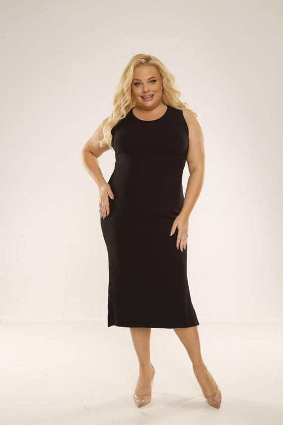 707 Abito Freya da donna di De Lafense - nero