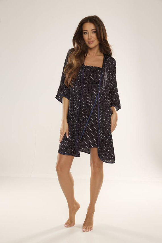 369 Camicia da notte Laurine - blu scuro