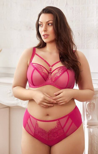 K 496 Reggiseno morbido Paradise Gorsenia - amaranto