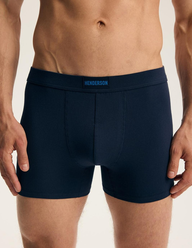 Bokserki męskie Henderson 45482 Faro 2-pak in cotone con elastico largo e logo