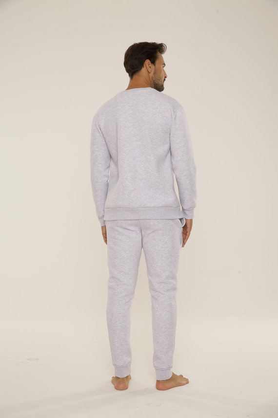 813 Indigo Tuta da uomo De Lafense - melange chiaro