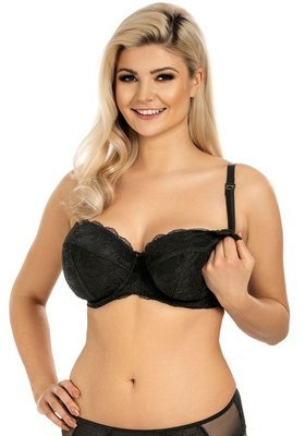 3108 Reggiseno da allattamento Lupoline-nero