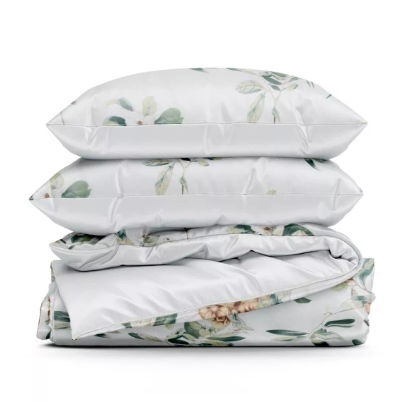 Parure copripiumino cotone Nikola Eurofirany morbida con zip premium