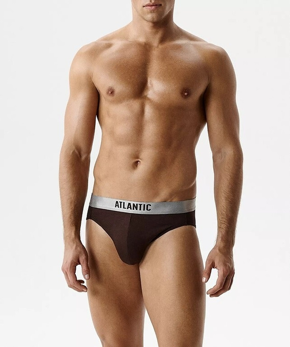 Slip sportivi maschili Atlantic 2MP-1589 – perfetta vestibilità, elastico comodo, 2 pezzi