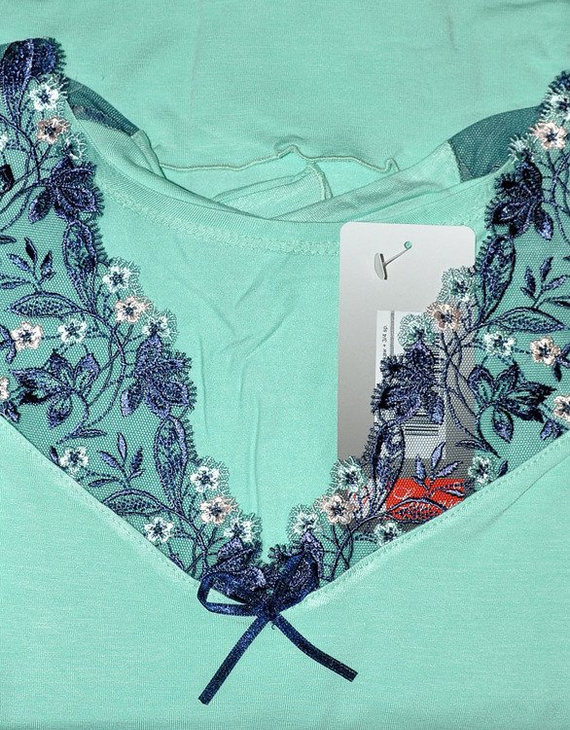 386 Camicia da notte Clarisse Forex - menta