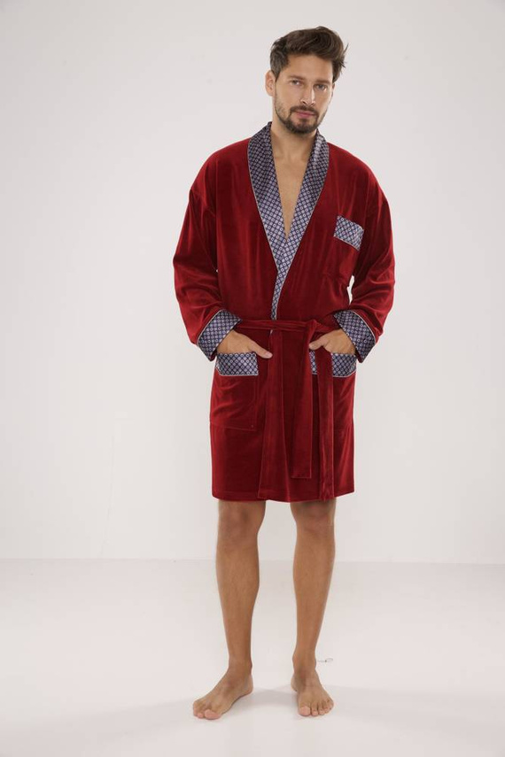 772 Vestaglia da uomo Bonjour in forex - marrone