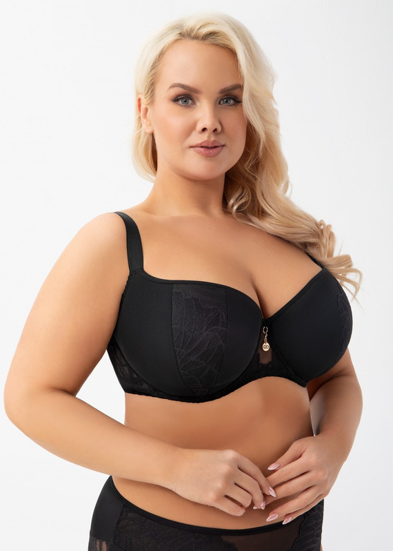 Gorsenia Erato K962 Full Cup Balconette - Balconcino imbottito, per sollevare e mettere in risalto il seno