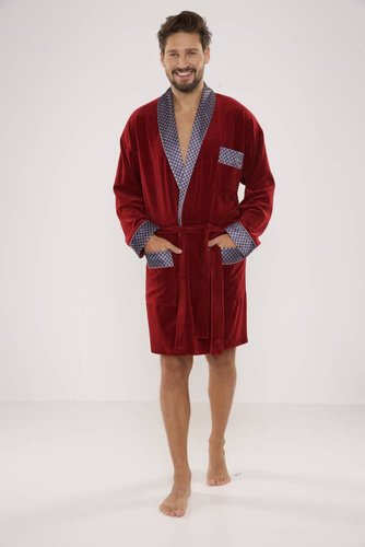 772 Vestaglia da uomo Bonjour in forex - marrone