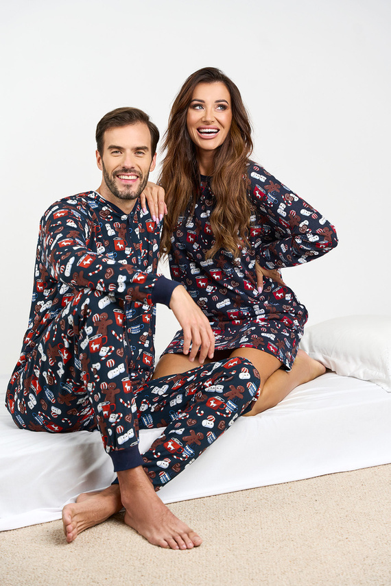 Camicia da notte Cookies Moda italiana - stampa