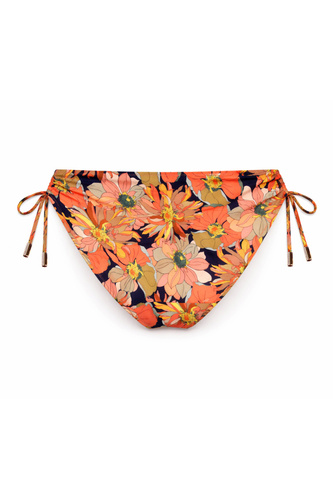 Mediolano Orango 20004 slip bikini tropicale con laccetti laterali