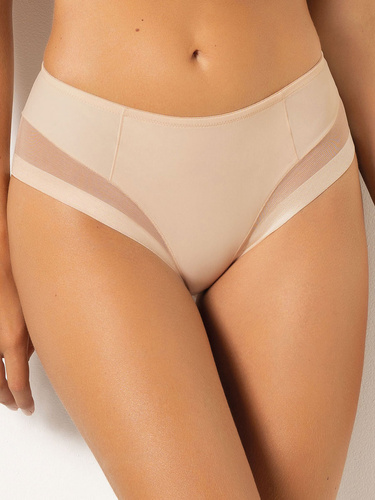 1865 Mutandine modellanti Everybody beige - vita alta, microfibra Sielei