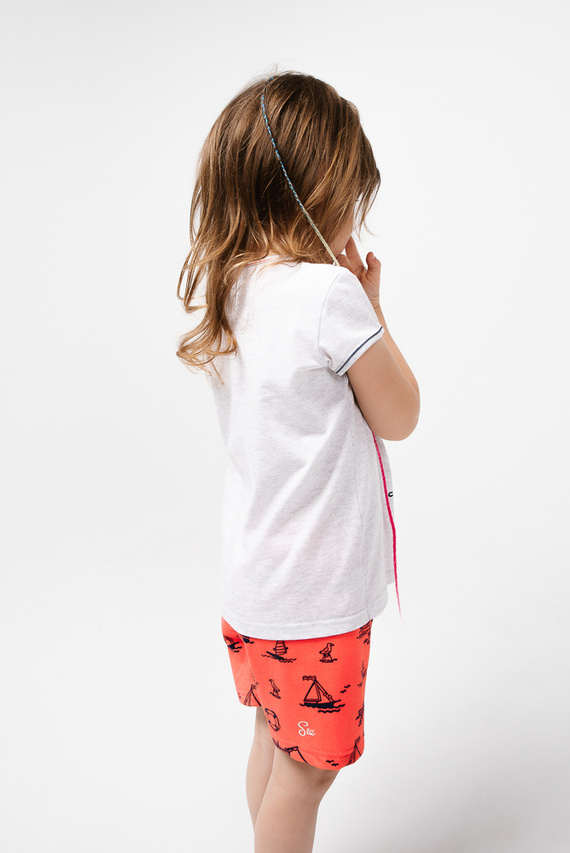 Marina Pigiama da bambina Moda italiana - melange chiaro