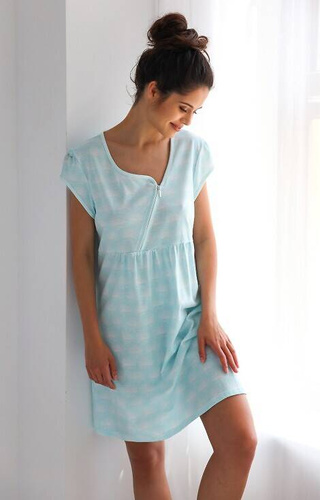 Camicia da notte Alma Sensis - menta