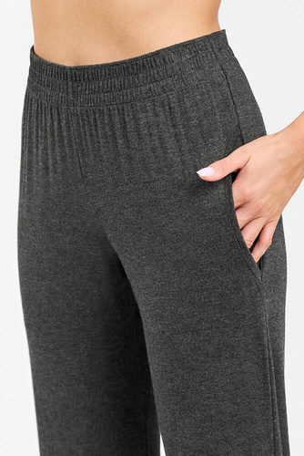 Akord Donna set manica corta, pantaloni lunghi Moda italiana - melange scuro