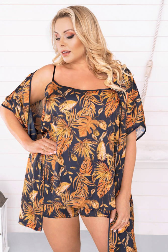 Monstera Accappatoio da donna Moda italiana - stampa