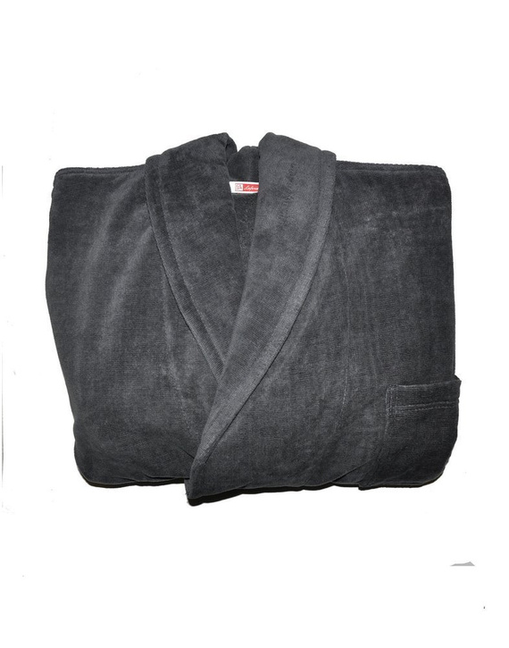 803 / 819 Vestaglia da uomo Twin terry Forex - grigio