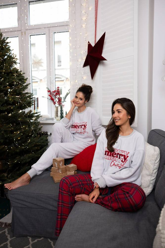 Pigiama da donna Graciana Soft Sensis - grigio