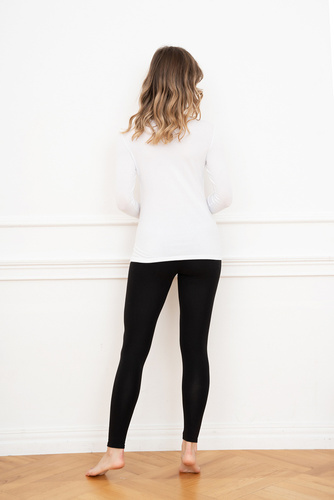 Camicetta Ibiza Donna manica lunga Moda Italiana - bianco