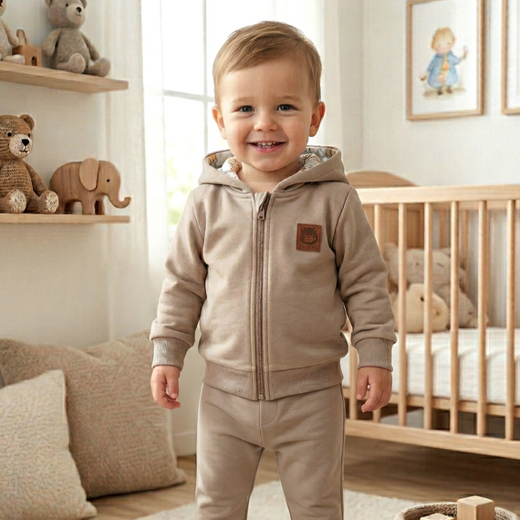 ABN-5516 Felpa da bambino Sky Journey Nini - cotone organico, taglio comodo