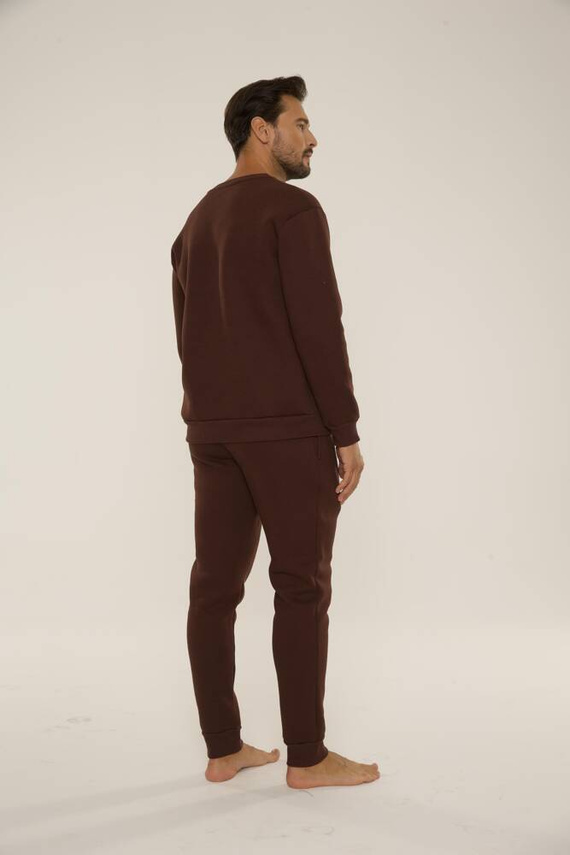 813 Indigo Tuta da uomo De Lafense - cioccolato