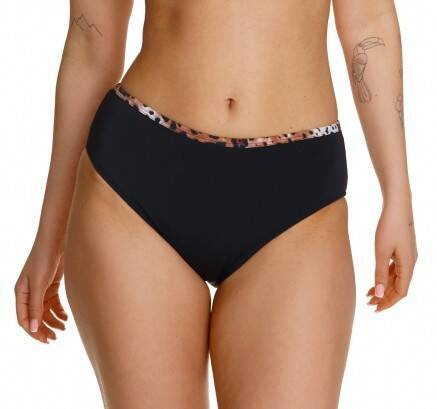 Irbis Nero Grande Costume da Bagno Lupoline