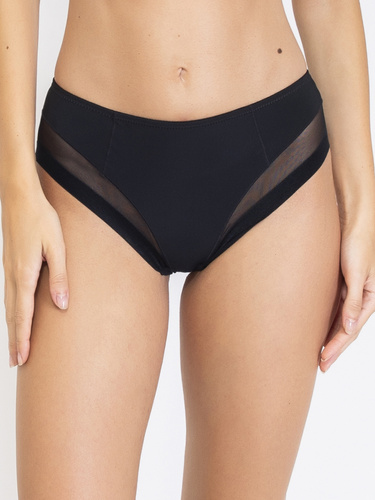 1865 Mutandine modellanti Everybody nere - vita alta, microfibra Sielei
