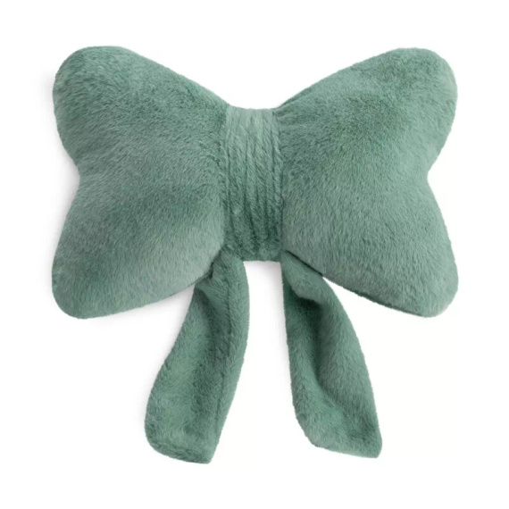 Eurofirany Wiosna 135 – cuscino decorativo 37x10x30 con fiocco sage