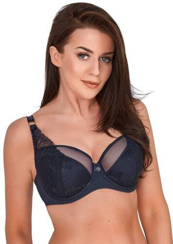 BS 1209 Reggiseno semi-imbottito Naomi (semi-morbido) Gaia-blu