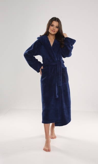 807 Luna II Vestaglia lunga da donna Forex - Blu navy