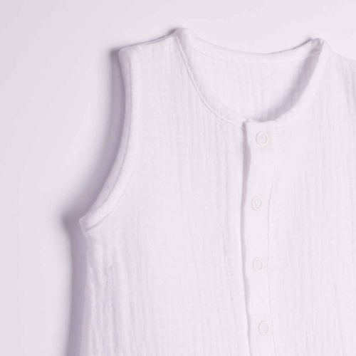 Nicol 224235 Pagliaccetto Neonato in Mussola 100% Cotone per l'Estate