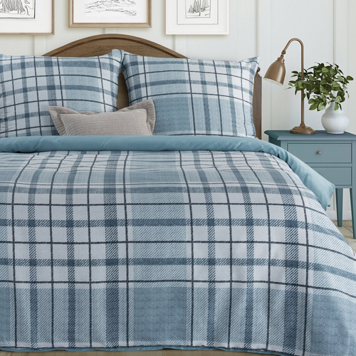 Eurofirany SPRING 95 completo letto 100% raso di cotone quadri Oeko-Tex