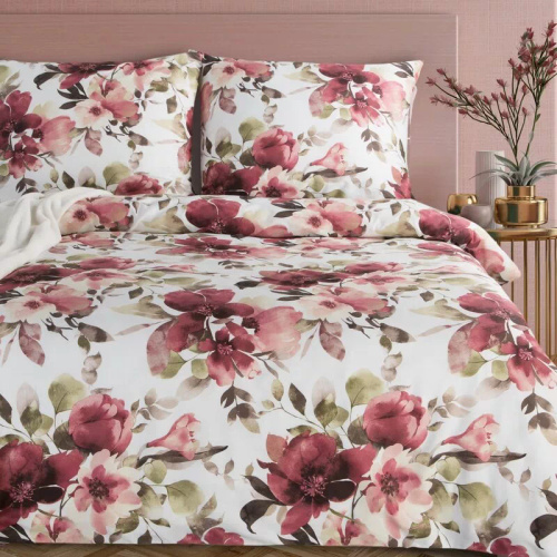 Eurofirany SPRING 74 completo letto 100% raso di cotone Oeko-Tex