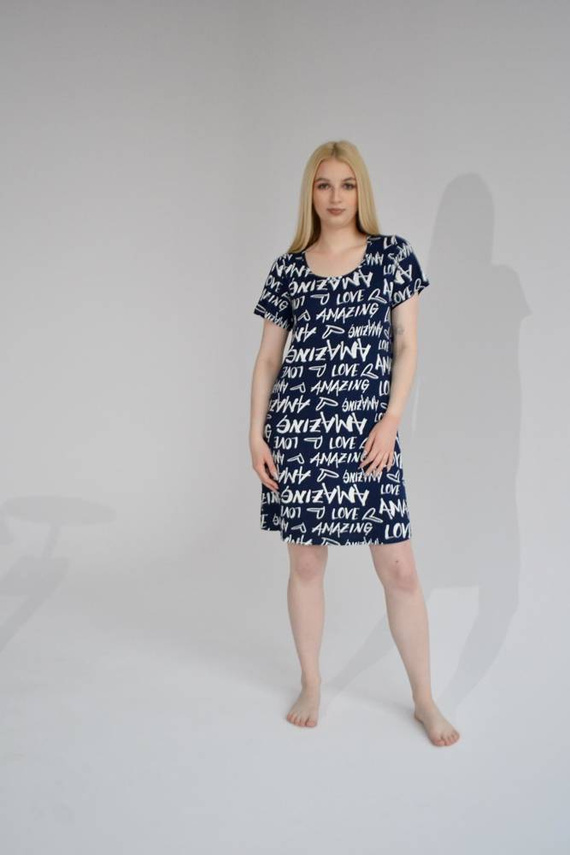 645 Camicia da notte Amazing Forex - blu navy