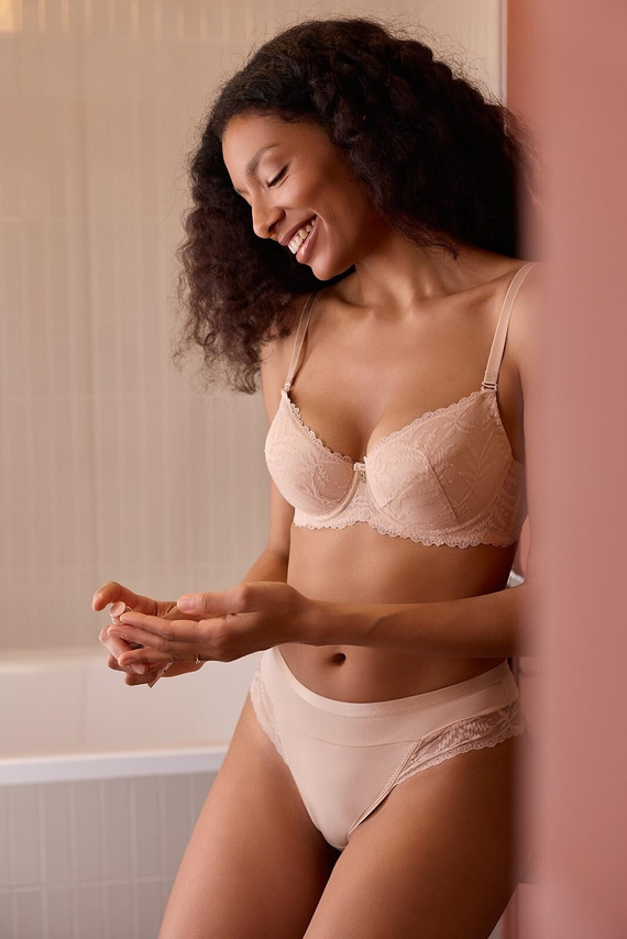 Mefemi by Nipplex Petra BP16 reggiseno push-up pizzo