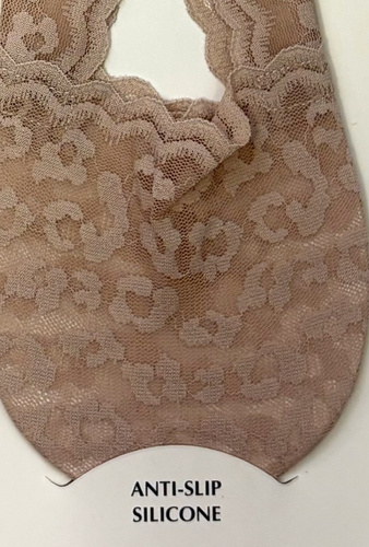 Ballerine Magnetis – Coroncina Elastico, Fascia in Silicone, Suola Liscia champagne