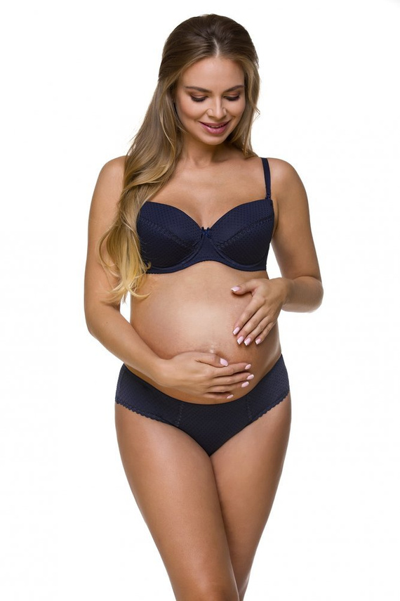 1732 Reggiseno per allattamento LUPOLINE - blu navy