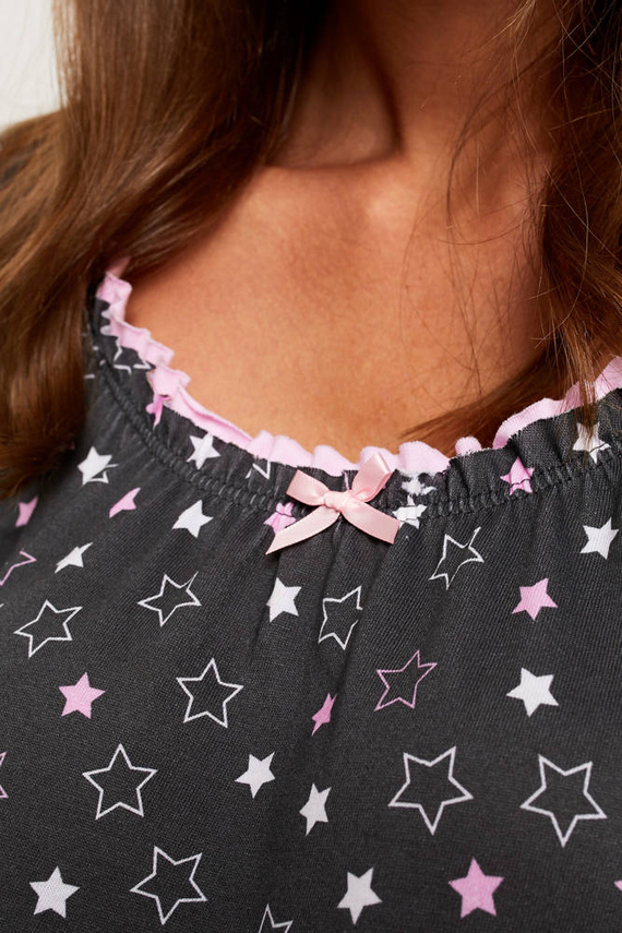 Antilia Camicia da notte con maniche a 3/4 Moda italiana - stampa