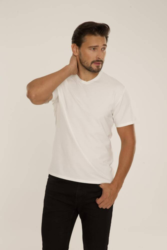 828 Chandler t-shirt De Lafense - ecrù