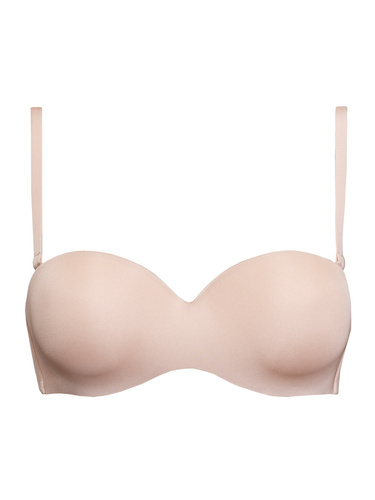 1580 Reggiseno push-up Fantastic - a fascia, microfibra Sielei beige