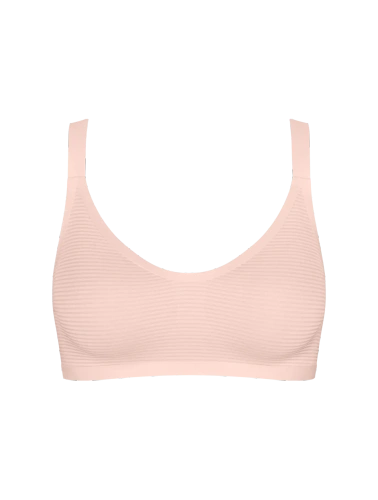 Bralette sloggi ZERO Feel Air senza cuciture, leggera cherry pink