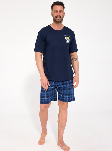 Pigiama Uomo Cornette 326/349 Royal Club 100% Cotone Pantaloncini Corti